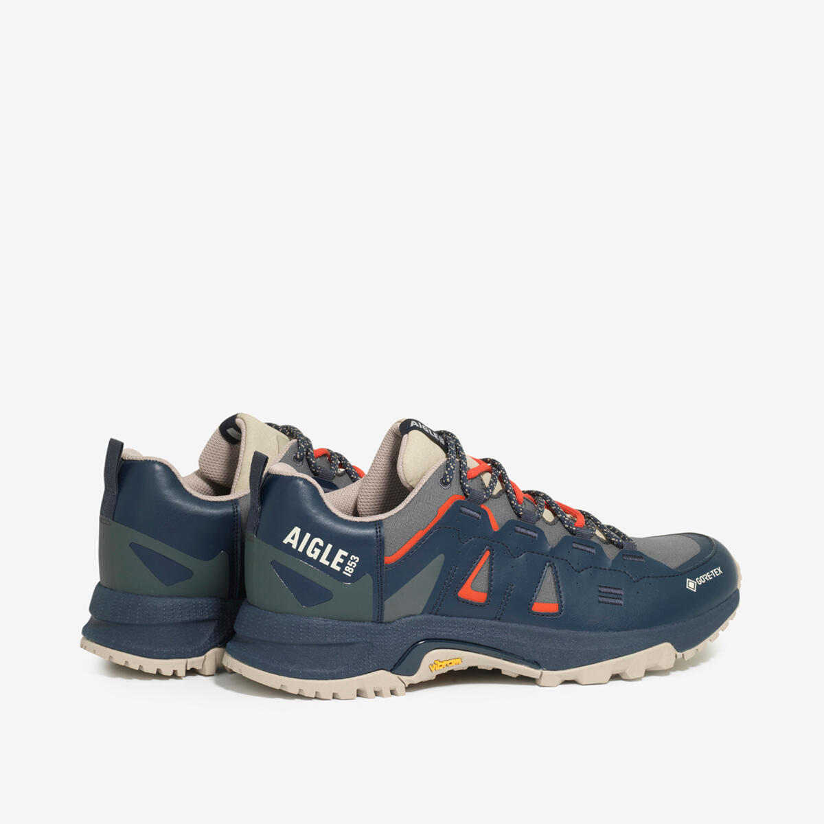Chaussure de randonnée basse PARIOT GTX Homme Bleu marine 3/4
