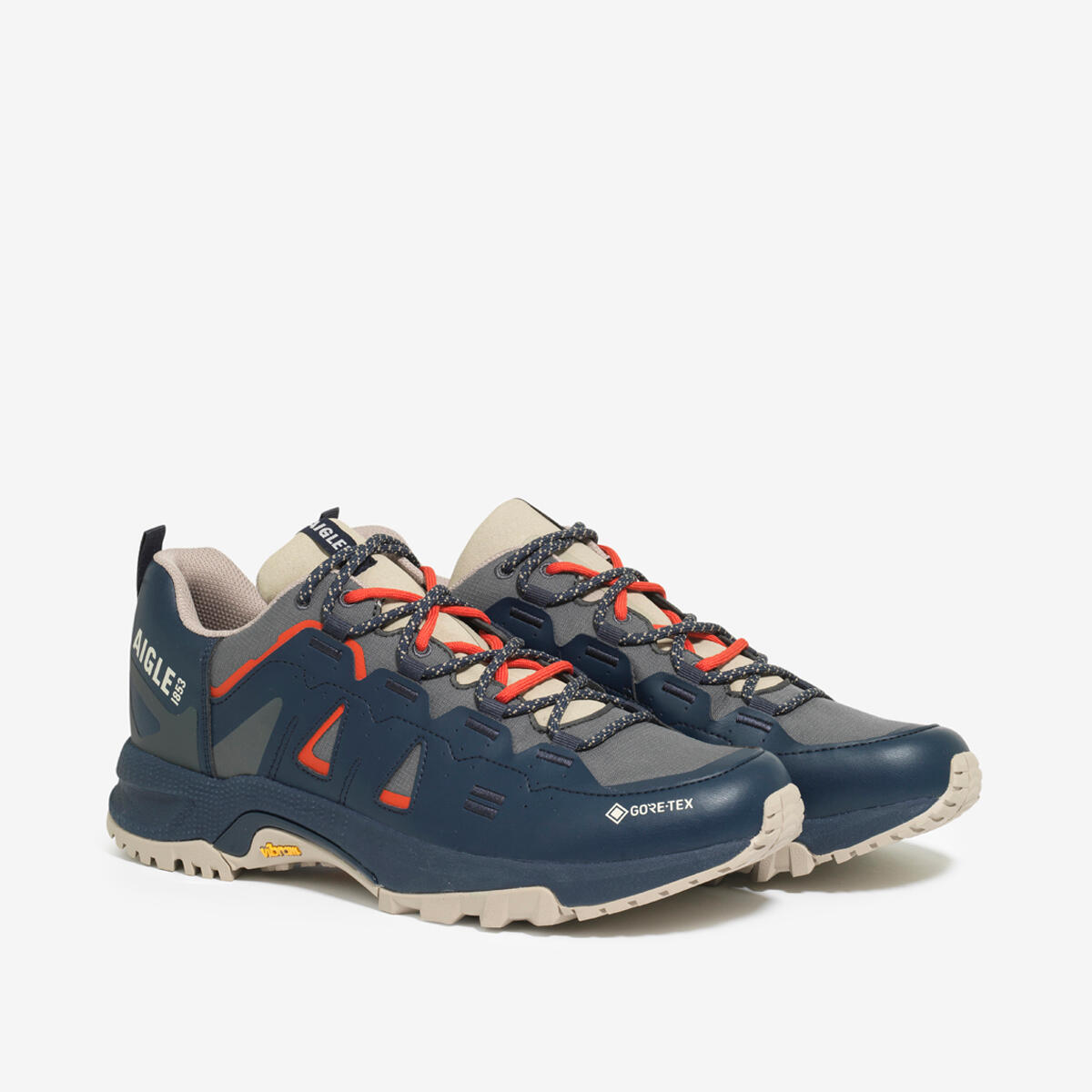 Chaussure de randonnée basse PARIOT GTX Homme Bleu marine 2/4