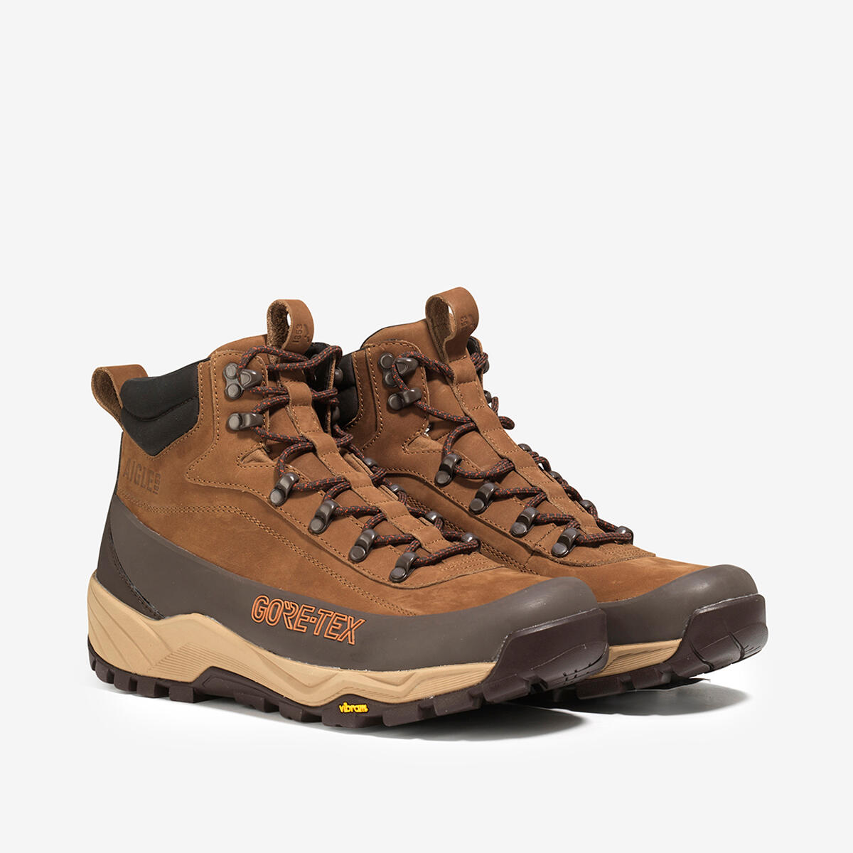Chaussure de randonnée haut de gamme AIGLE OVERTRACK Homme Brun 2/4