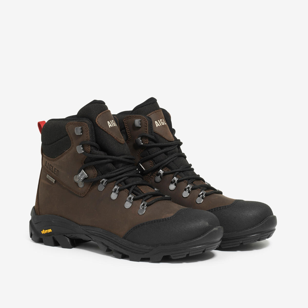 Aigle Laforse Vibram Herren (Dark Brown) Größe 42 2/4
