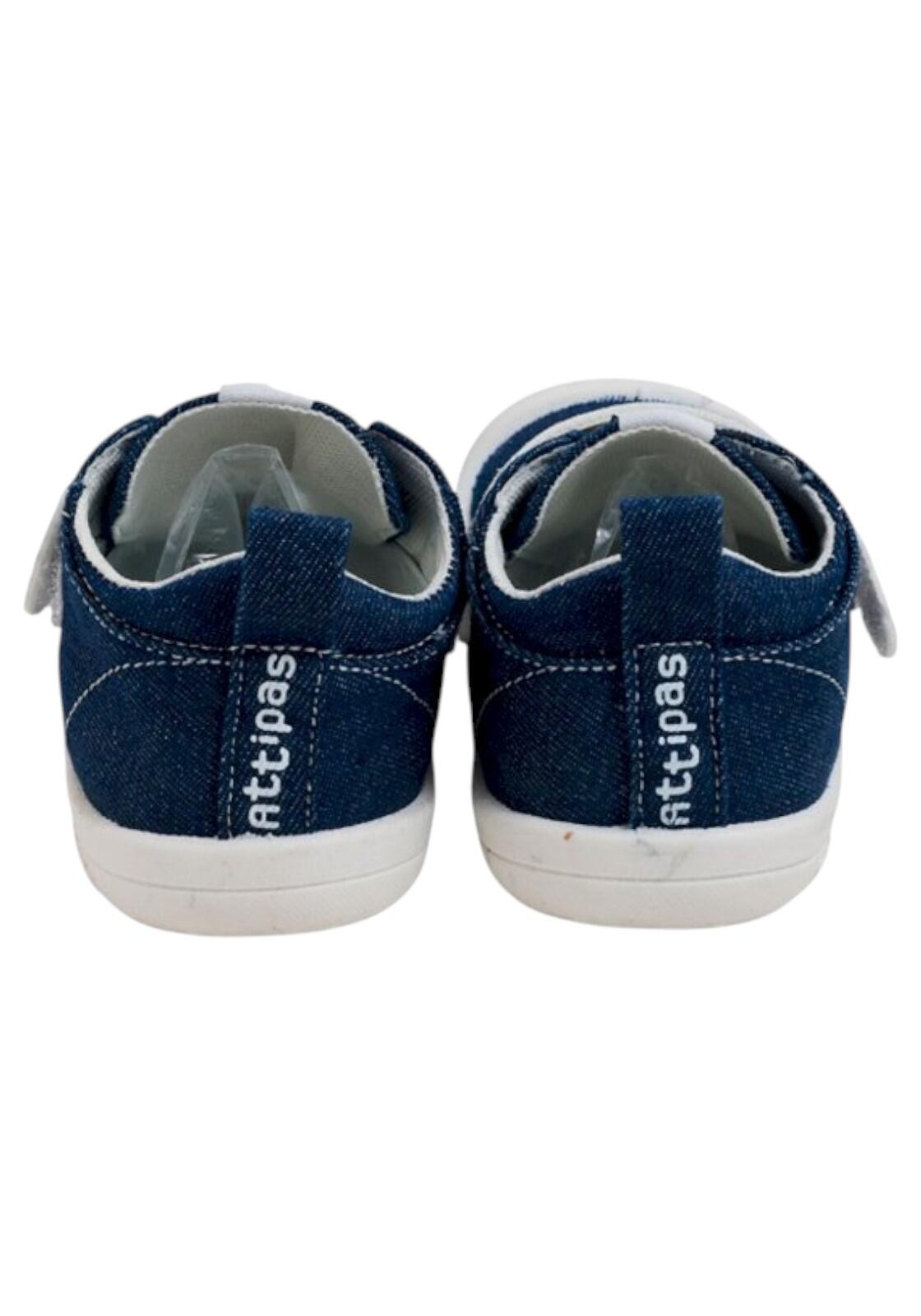 Attipas DENIM Skin Shoes Deep Blue 3/7