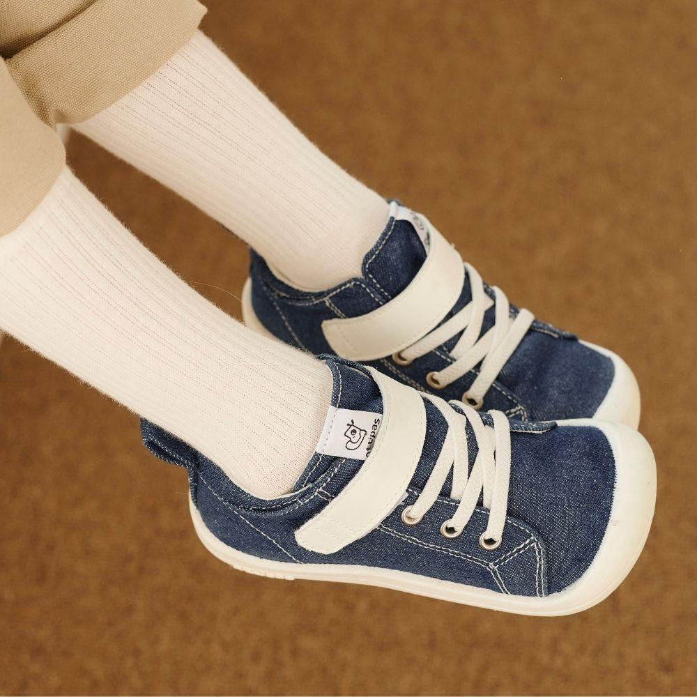 Attipas DENIM Skin Shoes Deep Blue 6/7