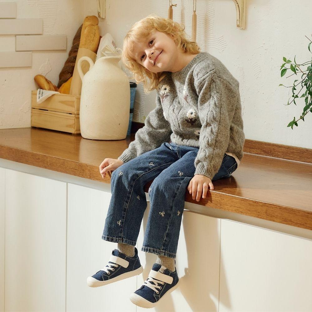 Attipas DENIM Skin Shoes Deep Blue 7/7