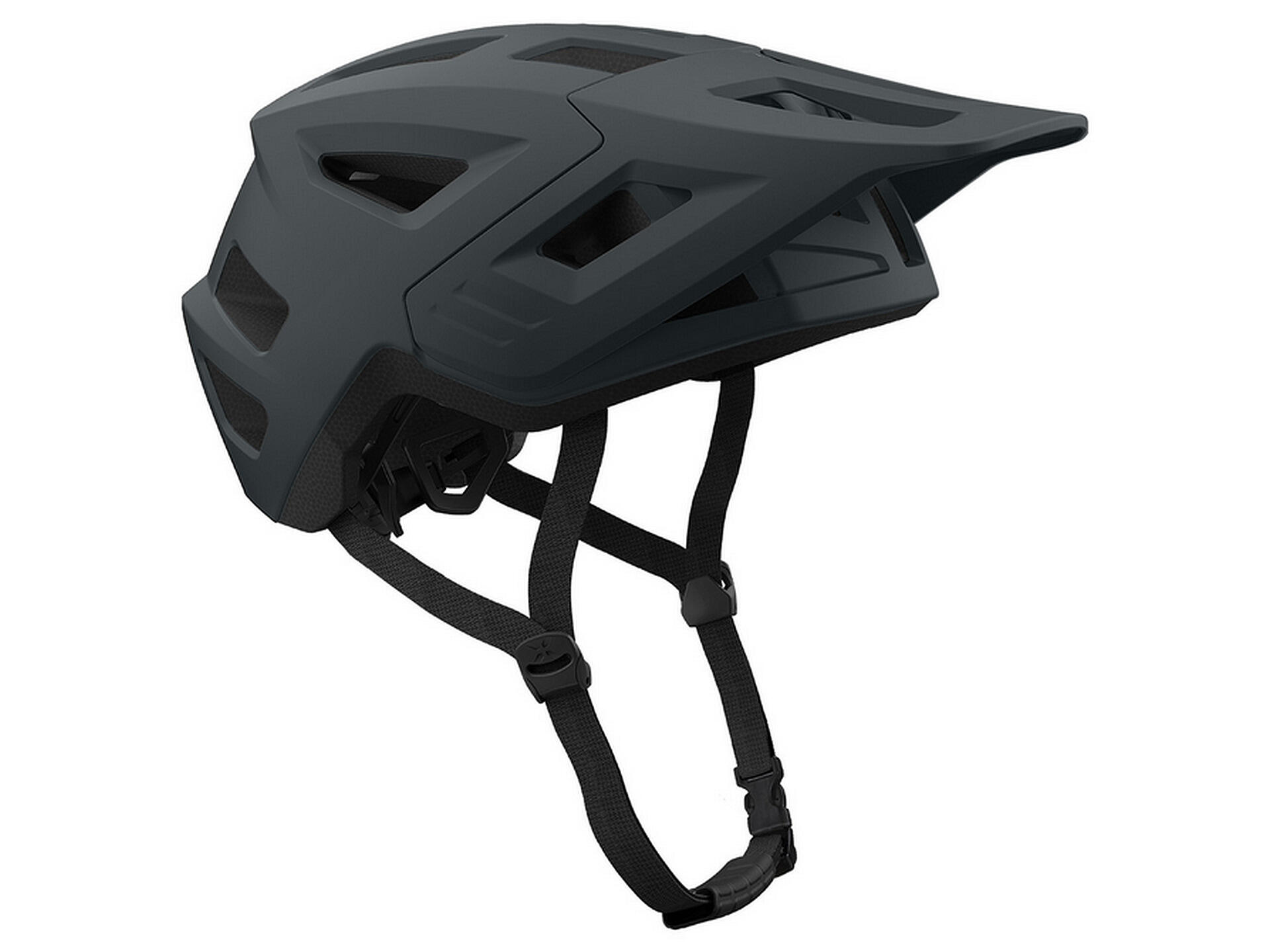 MTB- Fahrradhelm Flow 1.0, grau 1/2