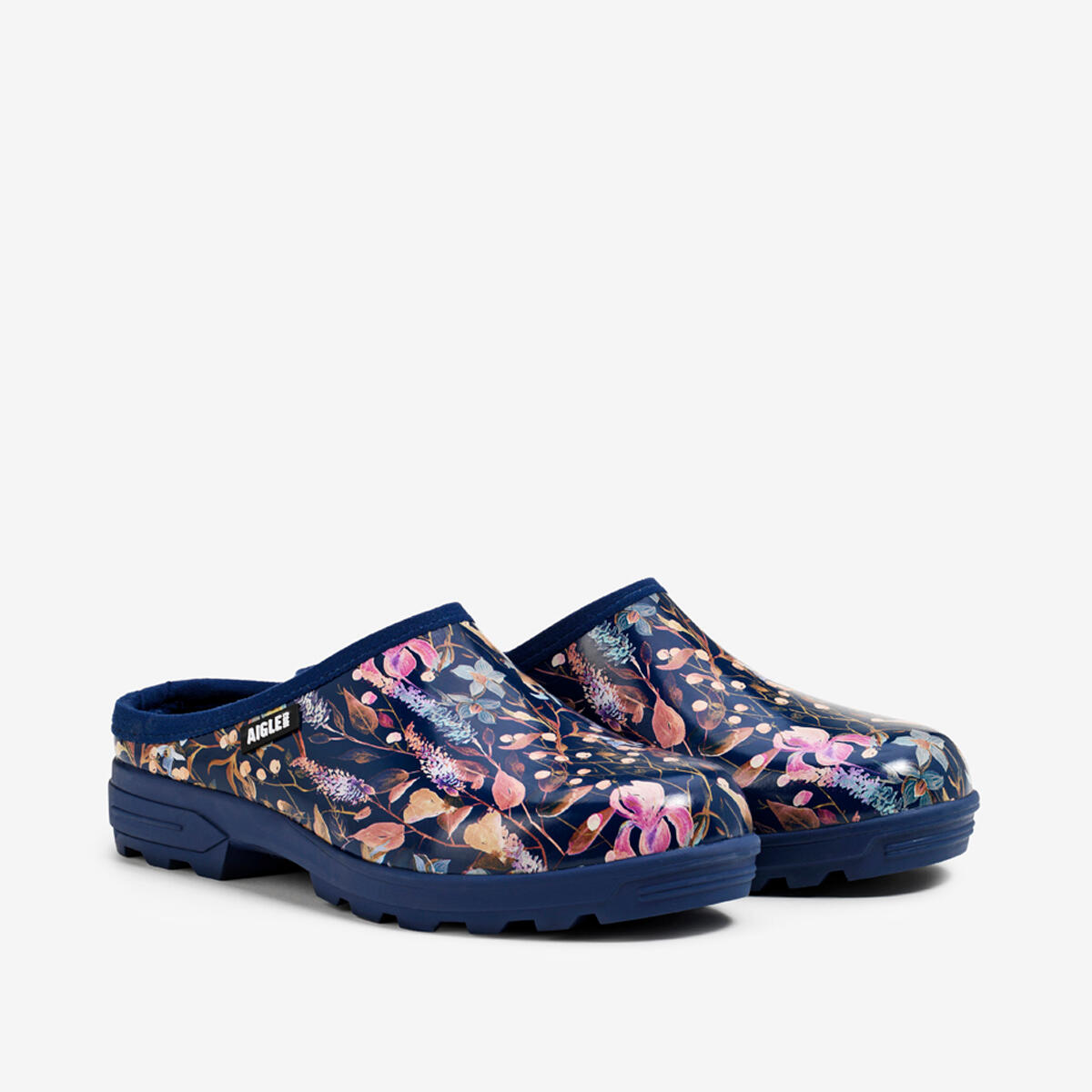 Sabot bi-matière LESSFOR 2 Femme Imprimé Fleuri 2/4