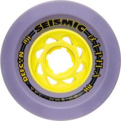 Roues Skate Seismic Wheels Alpha 80.5X60Mm 74A Plum Defcon Whalph80.5 74Adef
