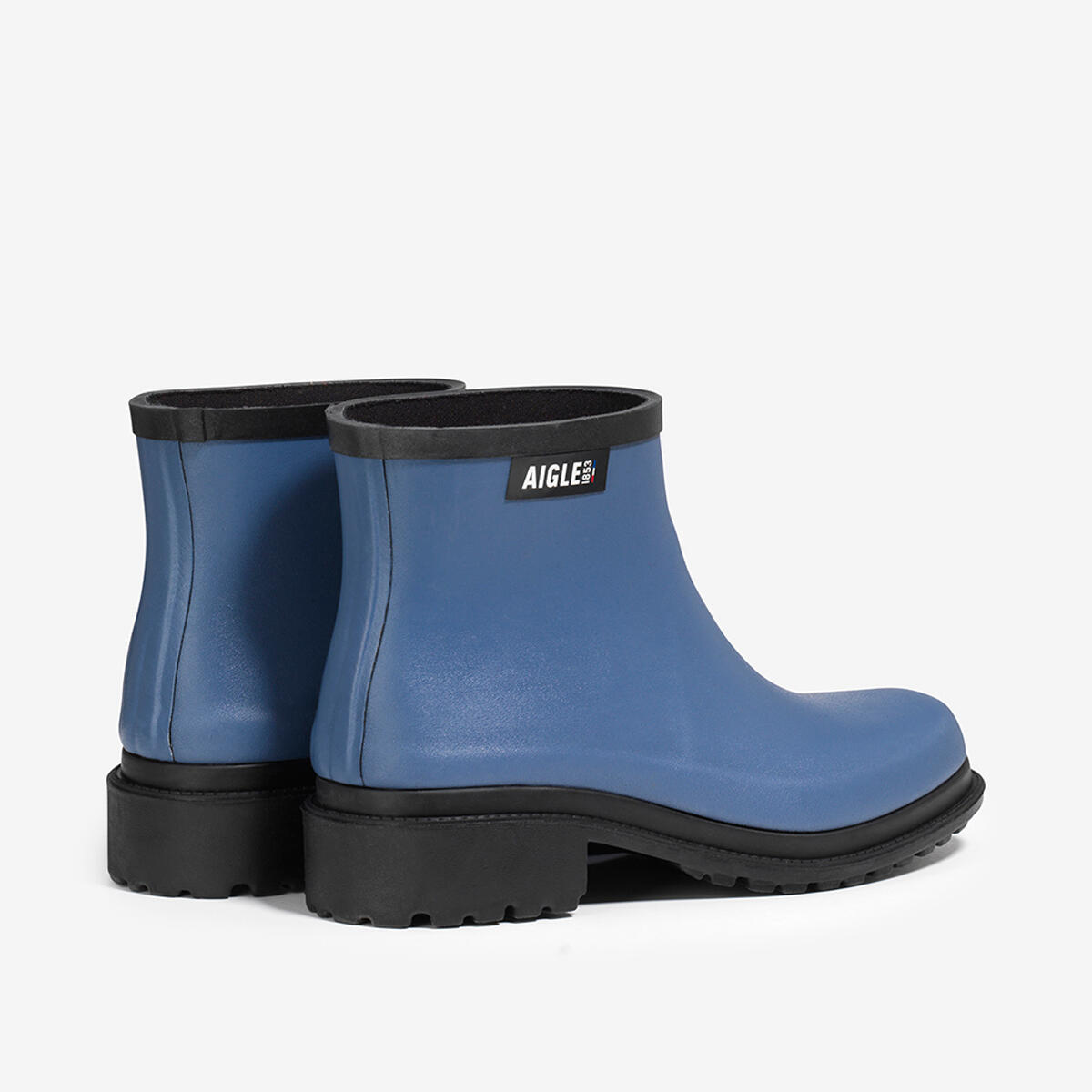 Bottine de pluie FULFEEL LOW Femme Bleu pervenche 3/4