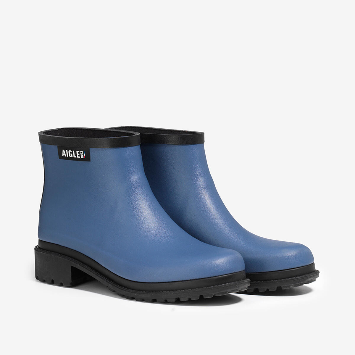Bottine de pluie FULFEEL LOW Femme Bleu pervenche 2/4