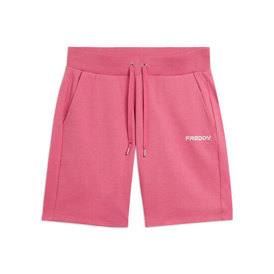 Pantaloni Corti con piccolo Logo FREDDY in Glitter
