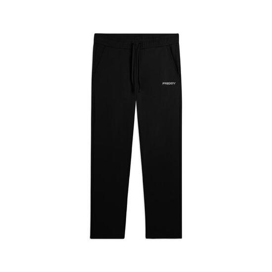 Pantalon de sport en coton à jambes droites