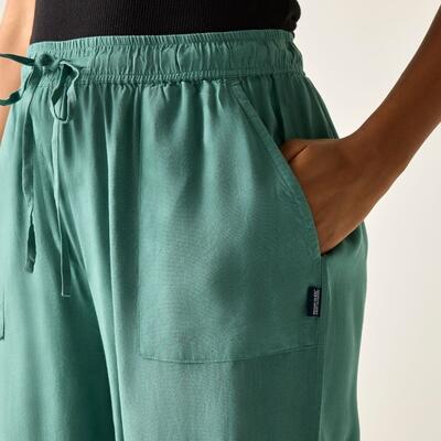 Pantalones elásticos con cordón ajustable Elbrie para mujer 5/7
