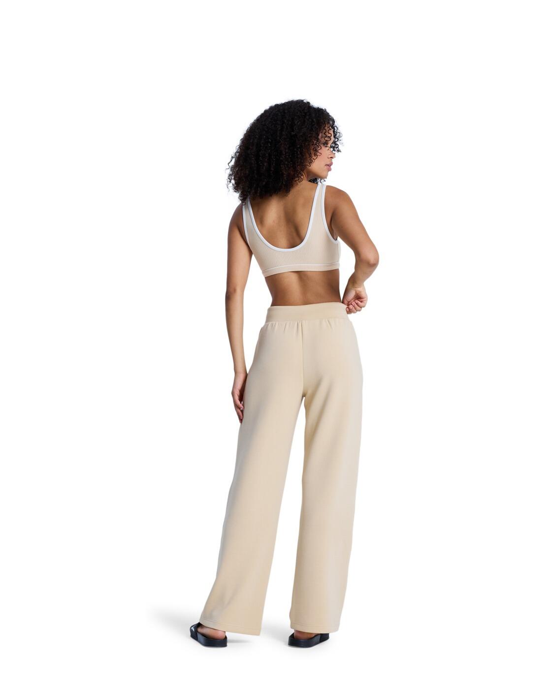 Bas d’entraînement RISE & VIBE Beige Femme 2/4