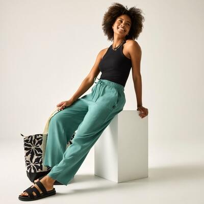 Pantalon Elbrie à cordon de serrage élastique pour femme