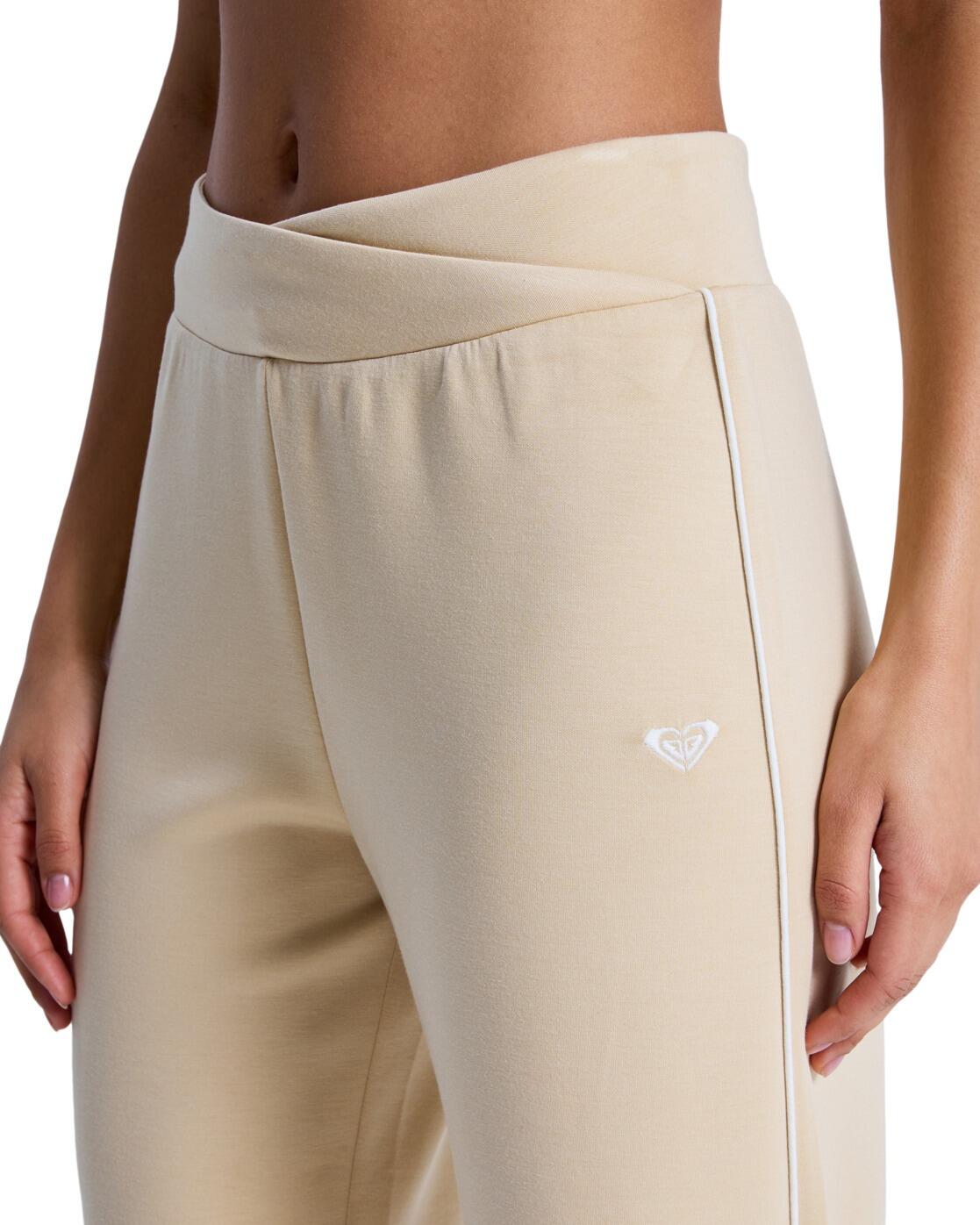 Bas d’entraînement RISE & VIBE Beige Femme 4/4