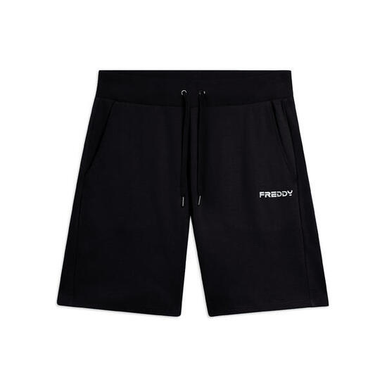 Pantalon court avec petit logo FREDDY en paillettes