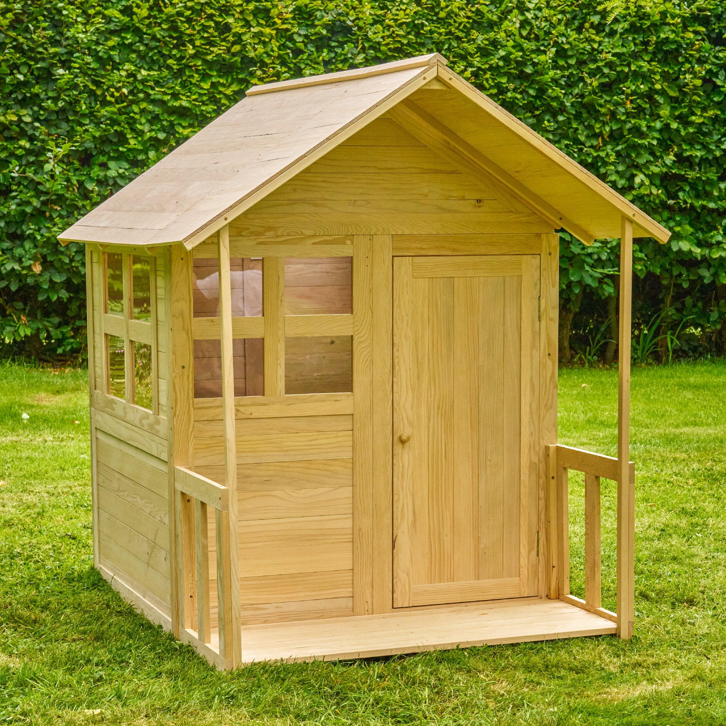 Veranda pour maisonnette BOUTON D'OR COTTAGE bois FSC® 5/5