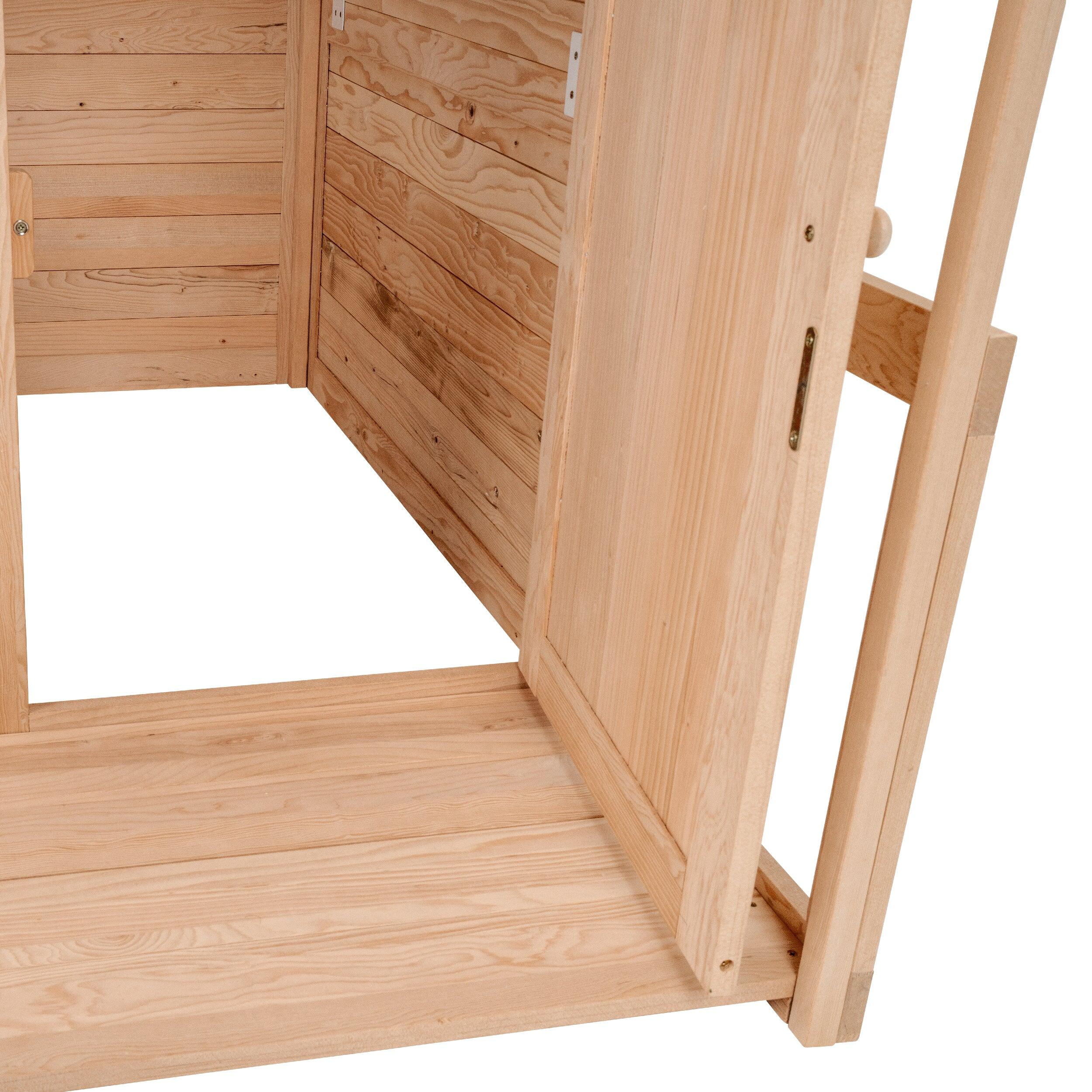Veranda pour maisonnette BOUTON D'OR COTTAGE bois FSC® 3/5