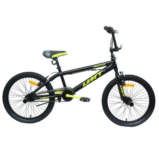 Vélo BMX UMIT 20" Noir fluo