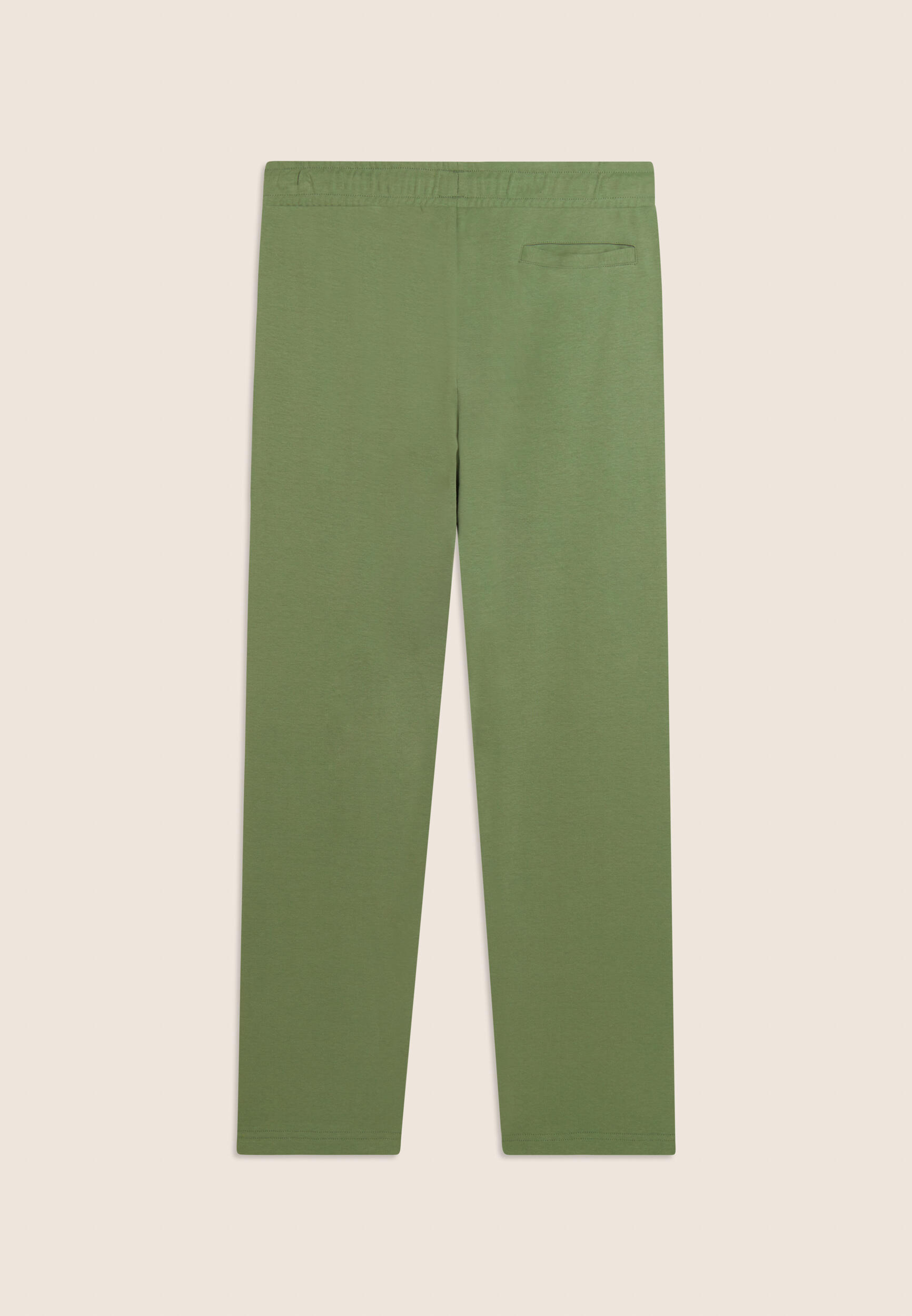 Pantalón deportivo recto de algodón 5/6
