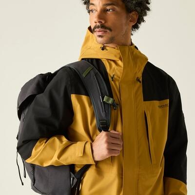 Veste de randonnée imperméable à capuche et à panneaux Freesdale pour homme