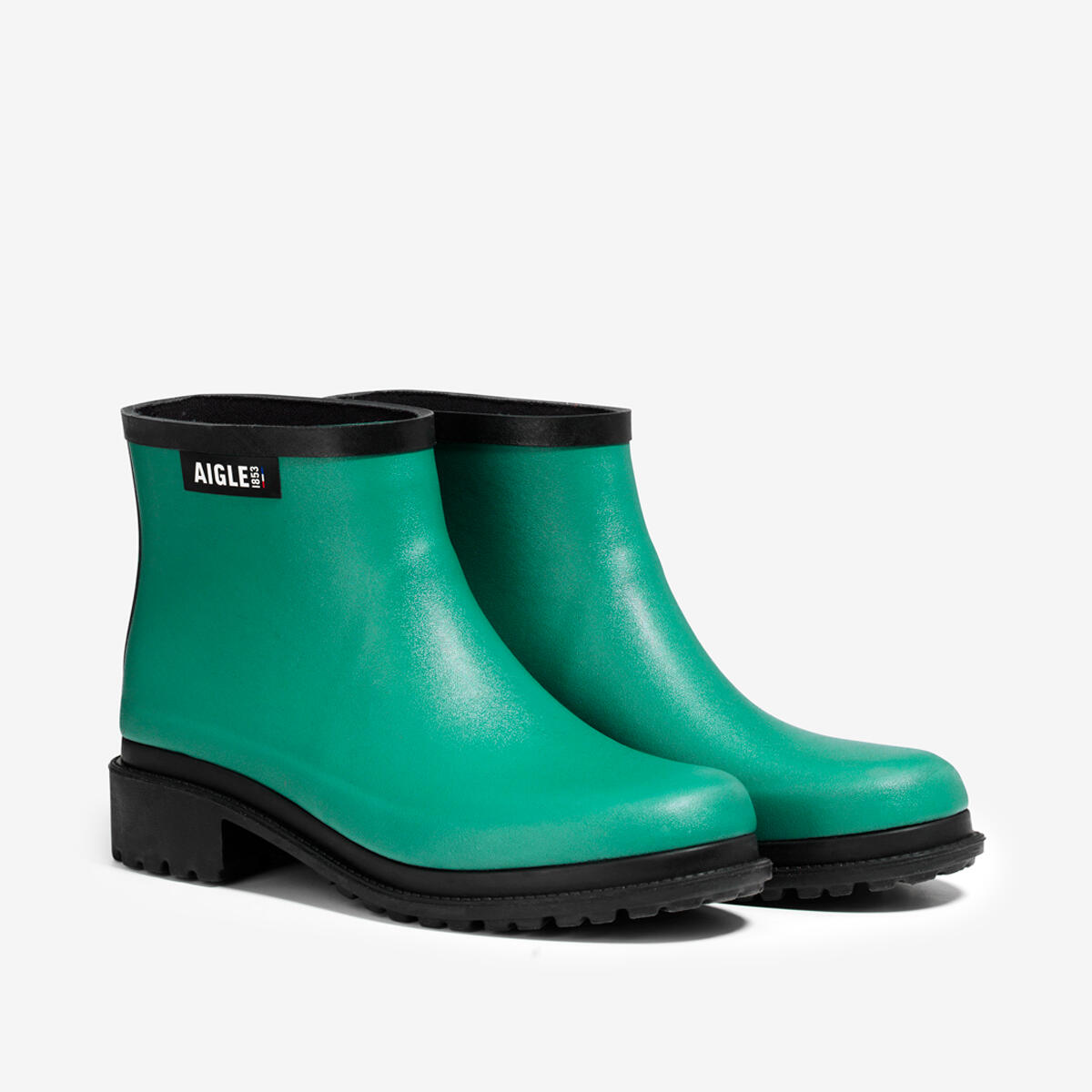 Bottine de pluie FULFEEL LOW Femme Vert 2/4