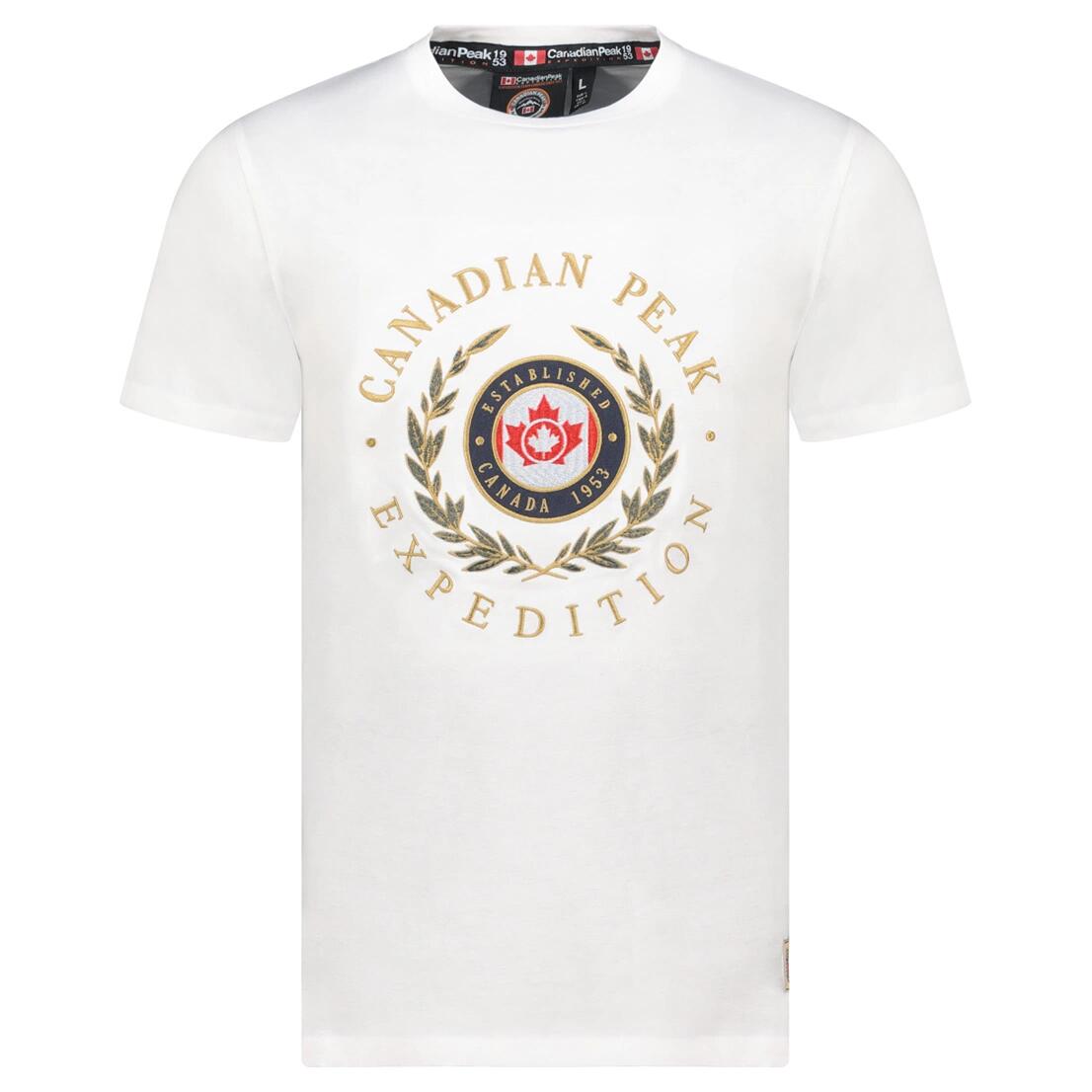 CANADIAN PEAK Koszulka JIGEREAK WHITE RM MEN 254 Sneakers (RBMSZ1232H/CP-BLANC) 1/4