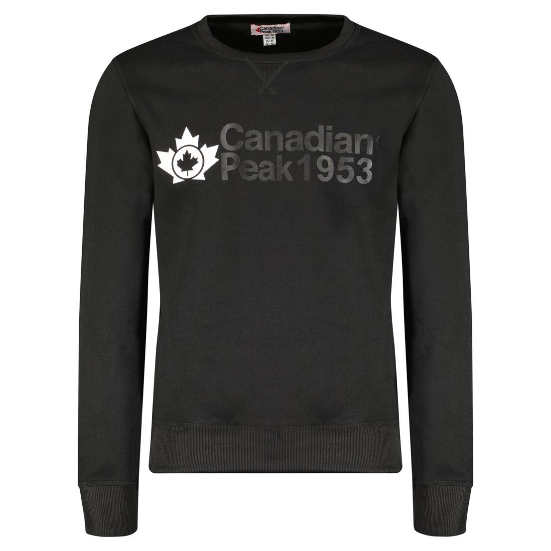 CANADIAN PEAK Bluza GANTEAK BLACK RM MEN 317 Sneakers Black (RBMWY4881H/CP-NOIR) 1/4