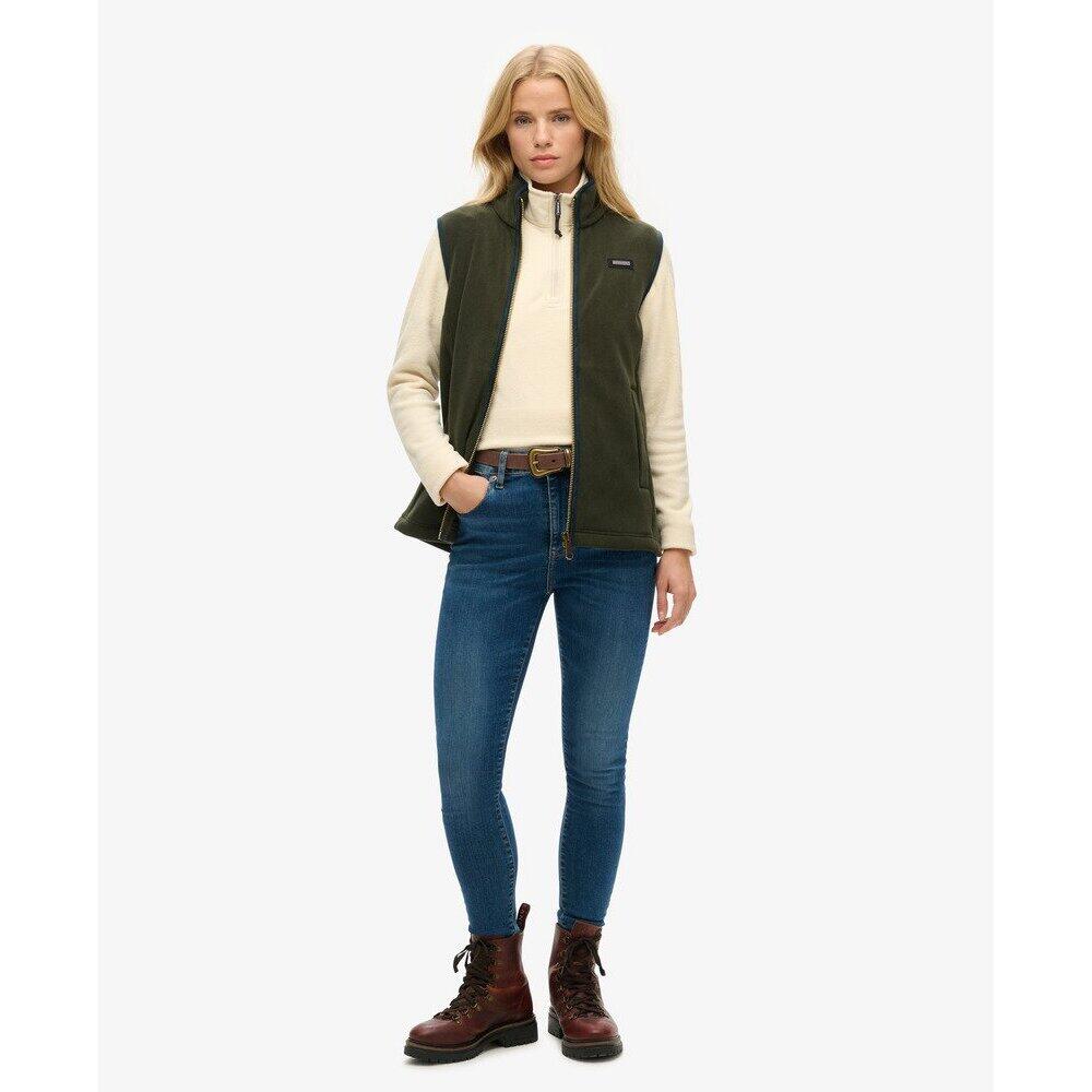 Polaire 1/2 zip courte femme Superdry 2/4