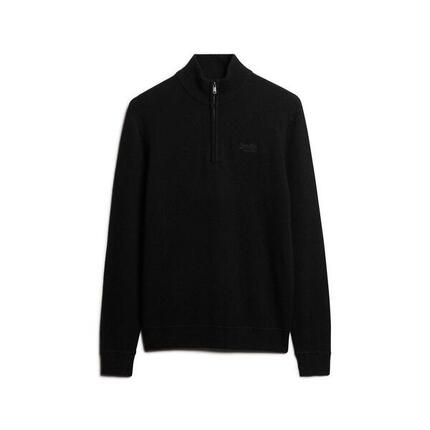 Pull col camionneur en maille Superdry Essential