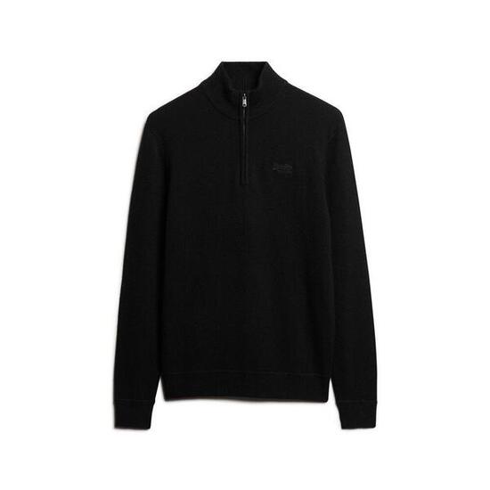 Pull col camionneur en maille Superdry Essential