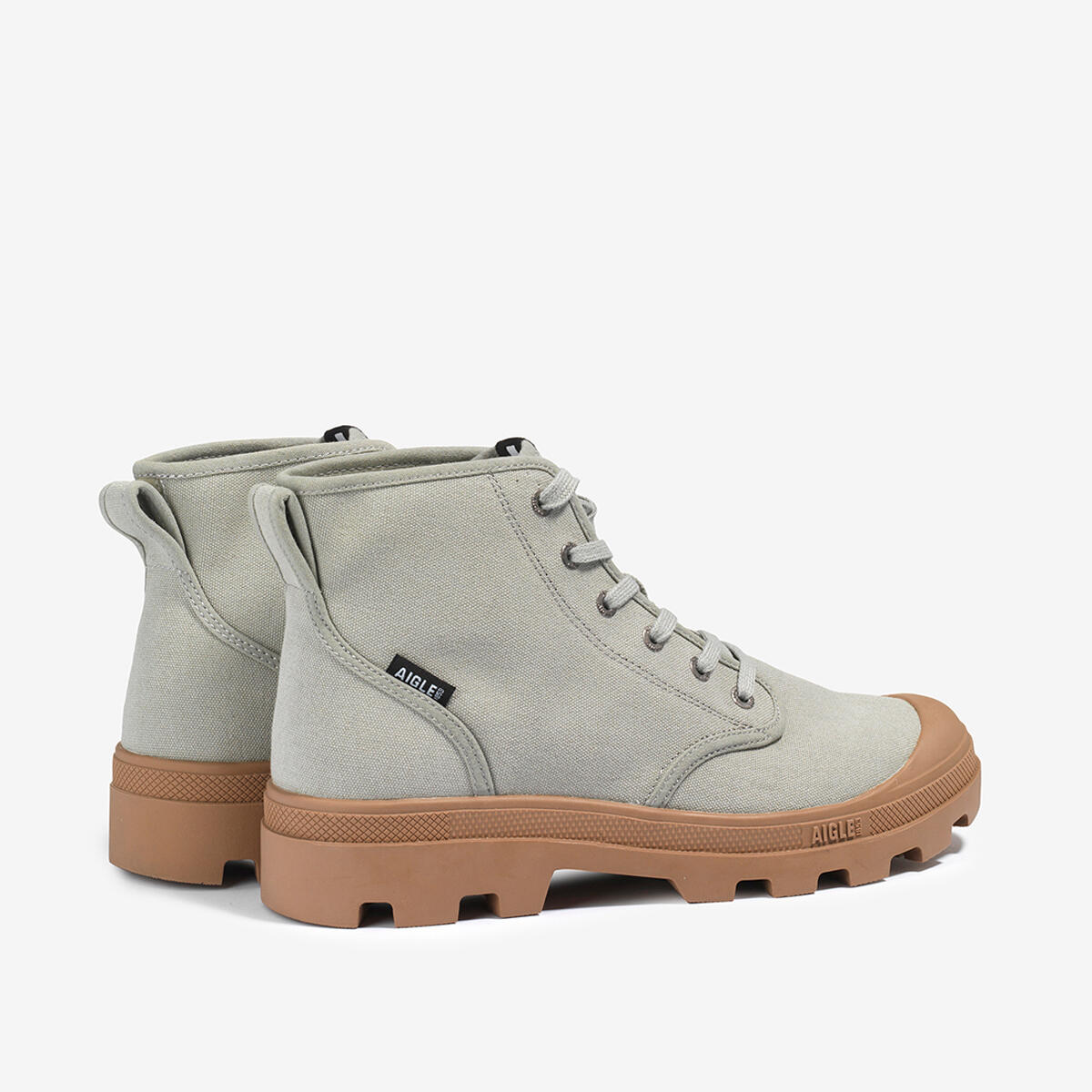 Chaussure de marche en coton recyclé  TENERE CVS Unisexe vert d'eau 3/4