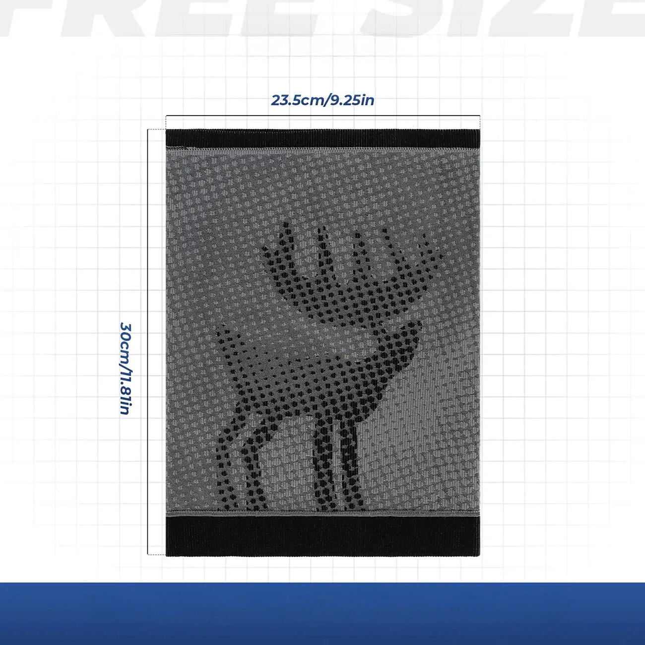 Bandana sportiva unisex Qunature per sci, sciarpa 6/7