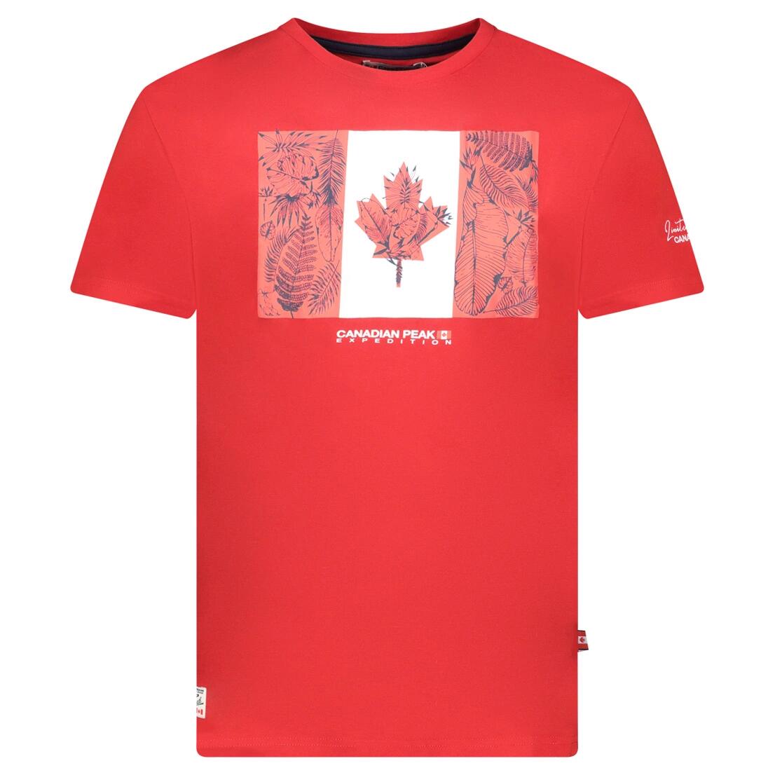 CANADIAN PEAK Koszulka JPALMEAK RED RM MEN 233 Sneakers Re (RBMSZ2057H/CP-ROUGE) 1/4