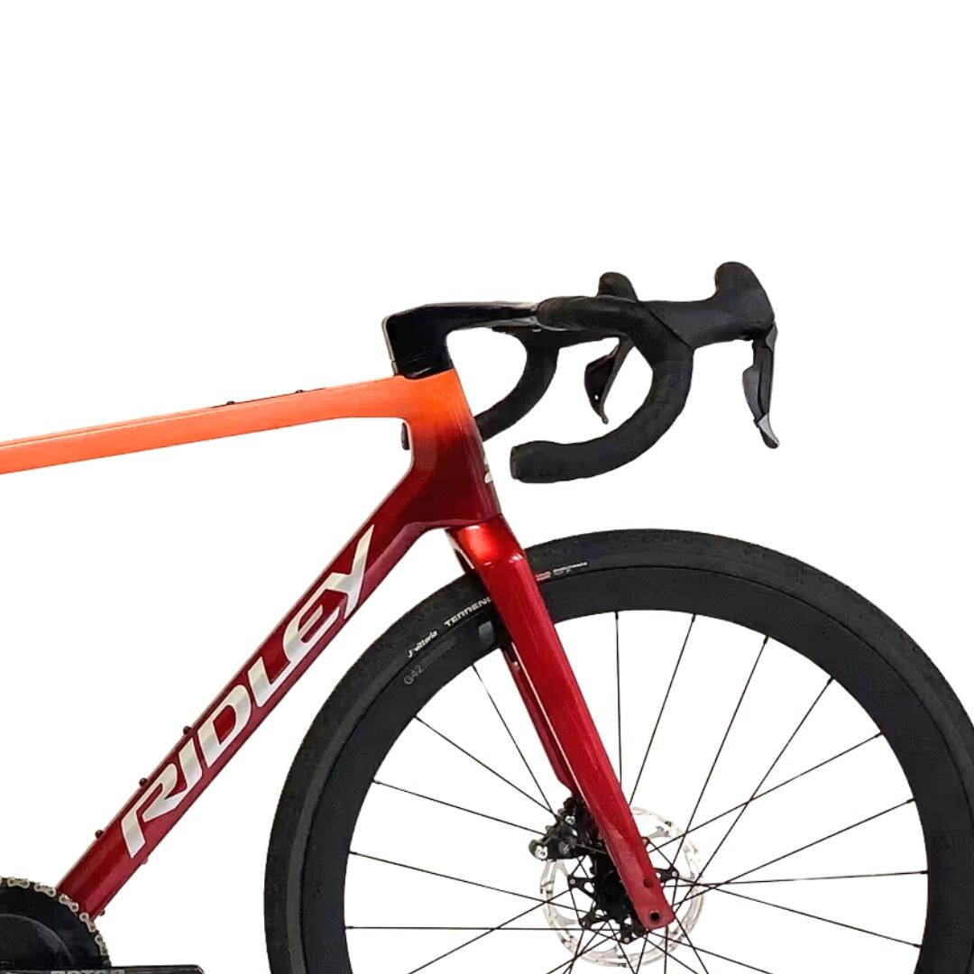 Second Life - Vélo gravel Ridley Griffin GRX800 Di2 11 vitesses, taille S, rouge 2/5