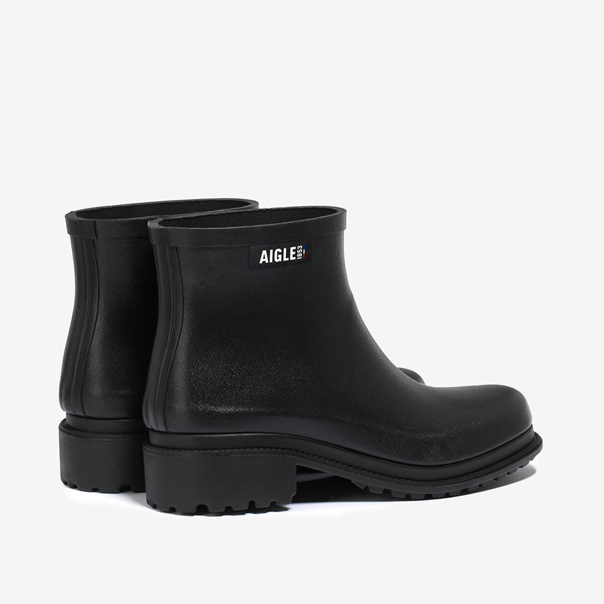 Bottine de pluie FULFEEL LOW Femme Noir 3/4