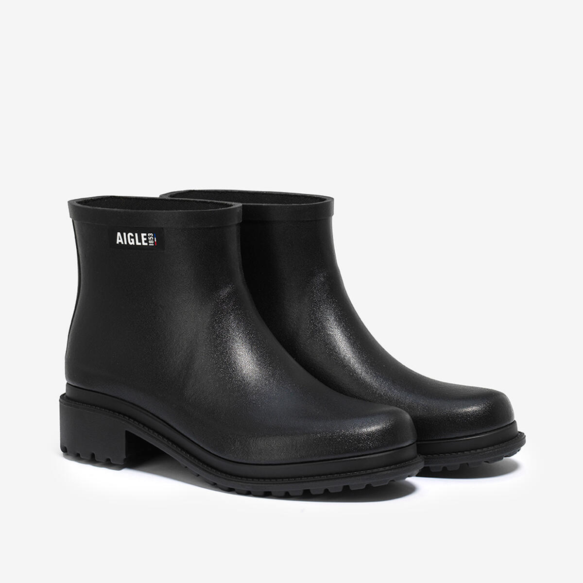 Bottine de pluie FULFEEL LOW Femme Noir 2/4