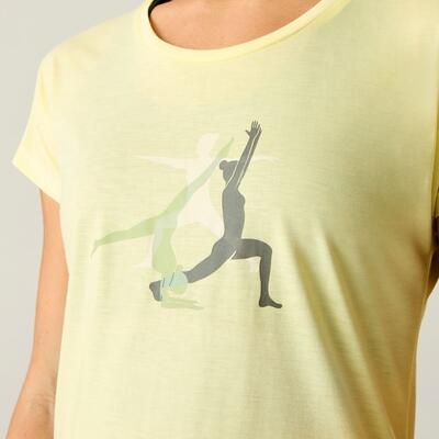 Serenity Kurzarm-T-Shirt mit Grafikprint für Damen 5/7