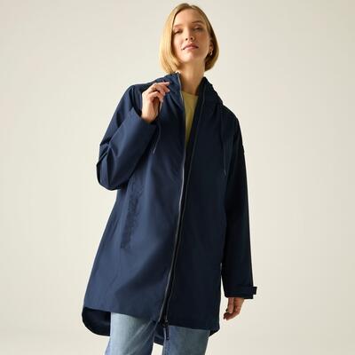 Veste imperméable à capuche longue Brianka pour femme 5/7