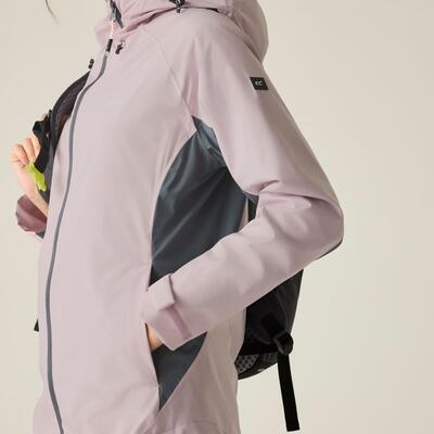 Veste de randonnée imperméable à capuche et à panneaux Frina pour femme 5/7