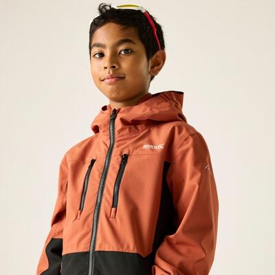 Highton wasserdichte Kinderjacke mit Kapuze und Einsätzen 5/7