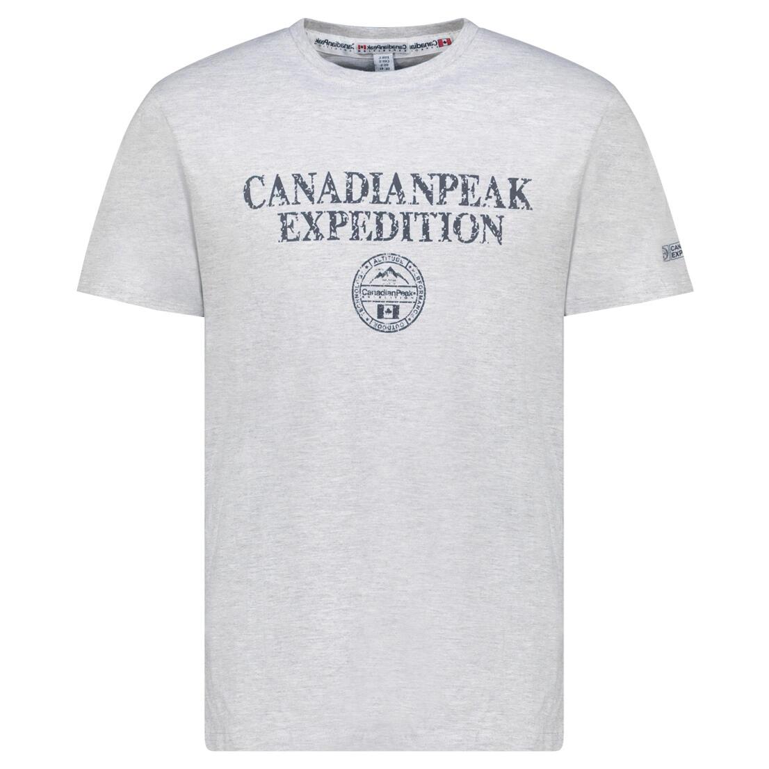 CANADIAN PEAK Koszulka JVICKEAK BLENDED GREY RM MEN 254 (RBMSZ1313H CP-GRIS Snea 1/4