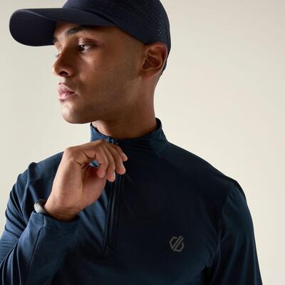 Mens Power Up IV Half Zip Jersey Midlayer | Decathlon