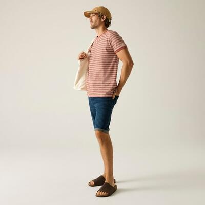 T-shirt à manches courtes rayé Benlin pour homme 3/7