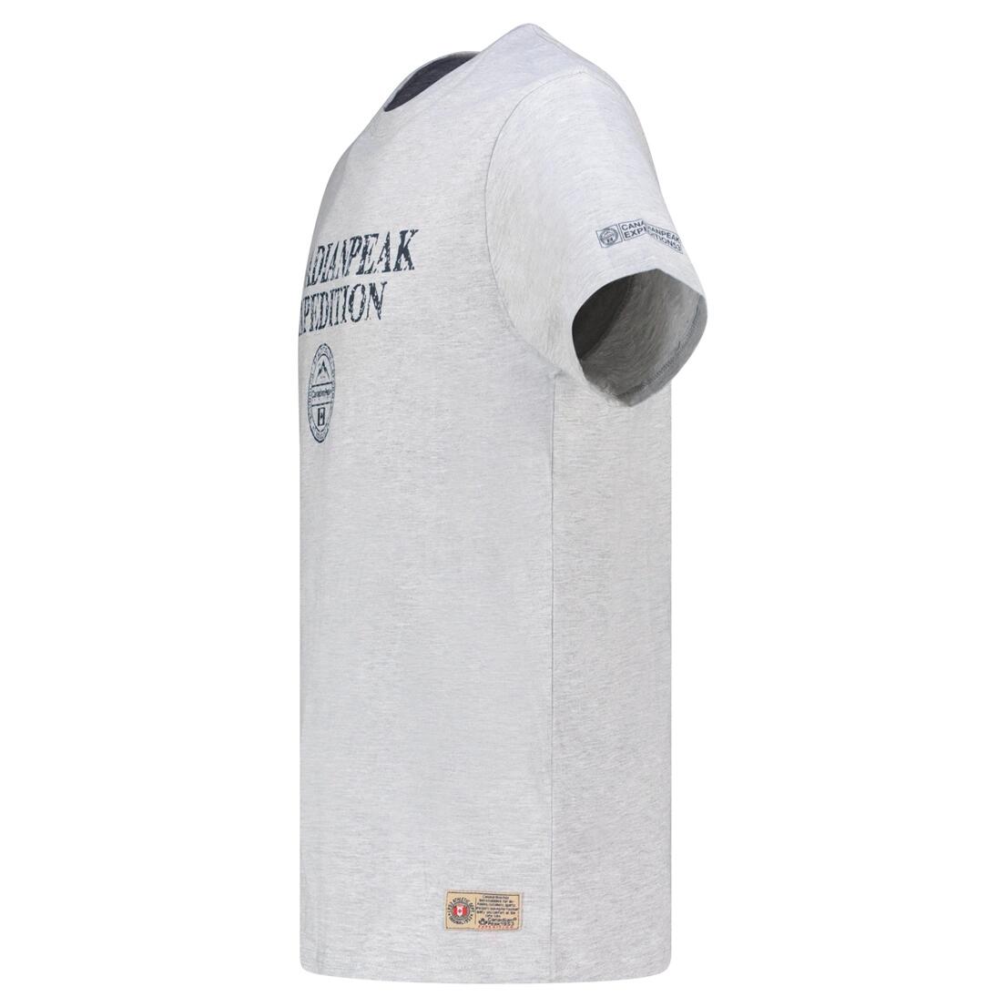 CANADIAN PEAK Koszulka JVICKEAK BLENDED GREY RM MEN 254 (RBMSZ1313H CP-GRIS Snea 4/4
