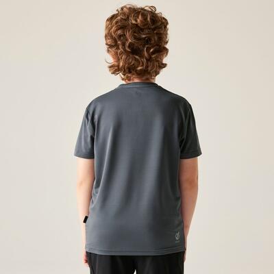 Kids Amuse III Kurzarm-T-Shirt mit Mesh-Grafik 2/7