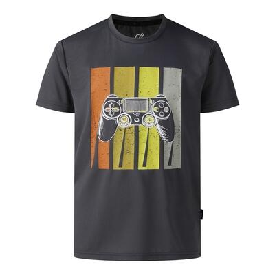 Kids Amuse III Kurzarm-T-Shirt mit Mesh-Grafik 5/7