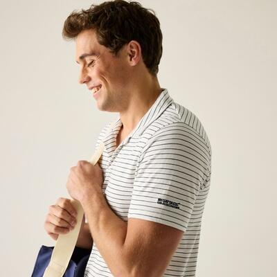Polo da uomo Hadvo con scollo aperto 4/7