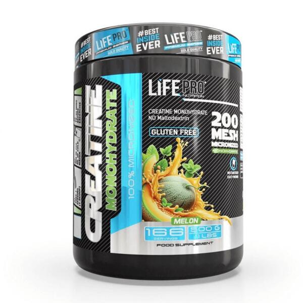 Creatine Monohydrate 200 Mesh - 500g Melon LifePRO