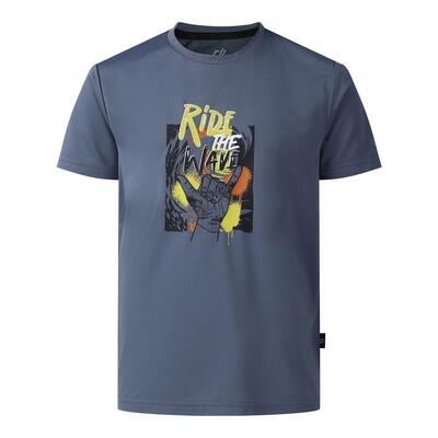 Kids Amuse III Kurzarm-T-Shirt mit Mesh-Grafik 5/7