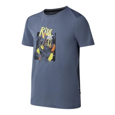 Kids Amuse III Kurzarm-T-Shirt mit Mesh-Grafik 6/7